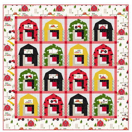 Red Barn Farm I Spy Farm Quilt Kit