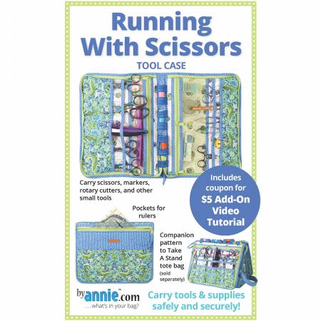 Running with Scissors Tool Case Pattern-By Annie.com-My Favorite Quilt Store