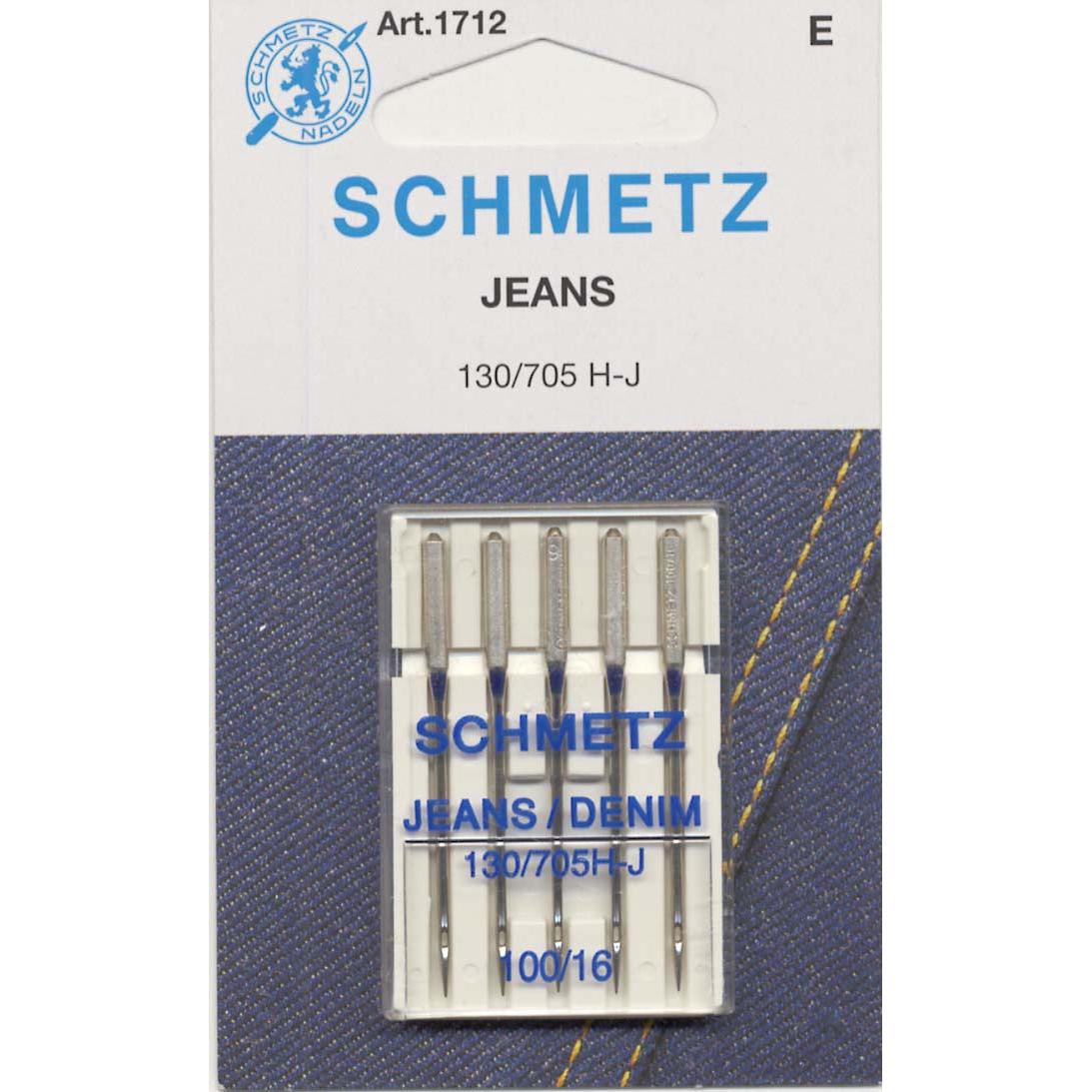 Schmetz Denim/Jeans Machine Needle Size 16/100-Schmetz-My Favorite Quilt Store
