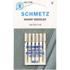 Schmetz Sharp / Microtex Machine Needle Size 12/80-Schmetz-My Favorite Quilt Store