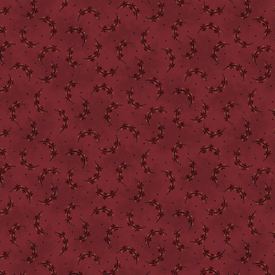 Henry Glass Scraps of Kindness Chocolate Dotted Diamonds Fabric