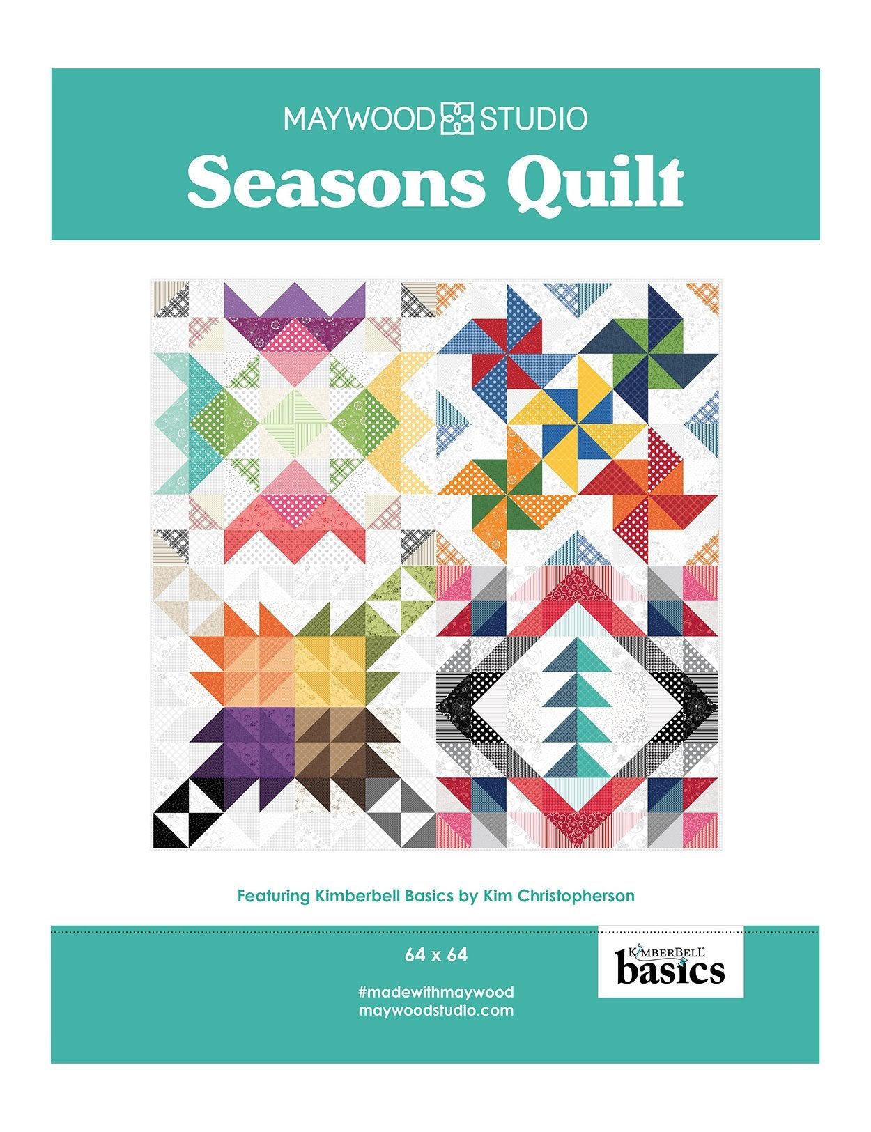 Seasons Quilt Pattern - Free Digital Download-Maywood Studio-My Favorite Quilt Store