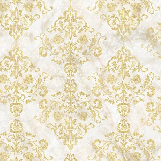 Serene Daydream Cream Print Fabric-Hoffman Fabrics-My Favorite Quilt Store