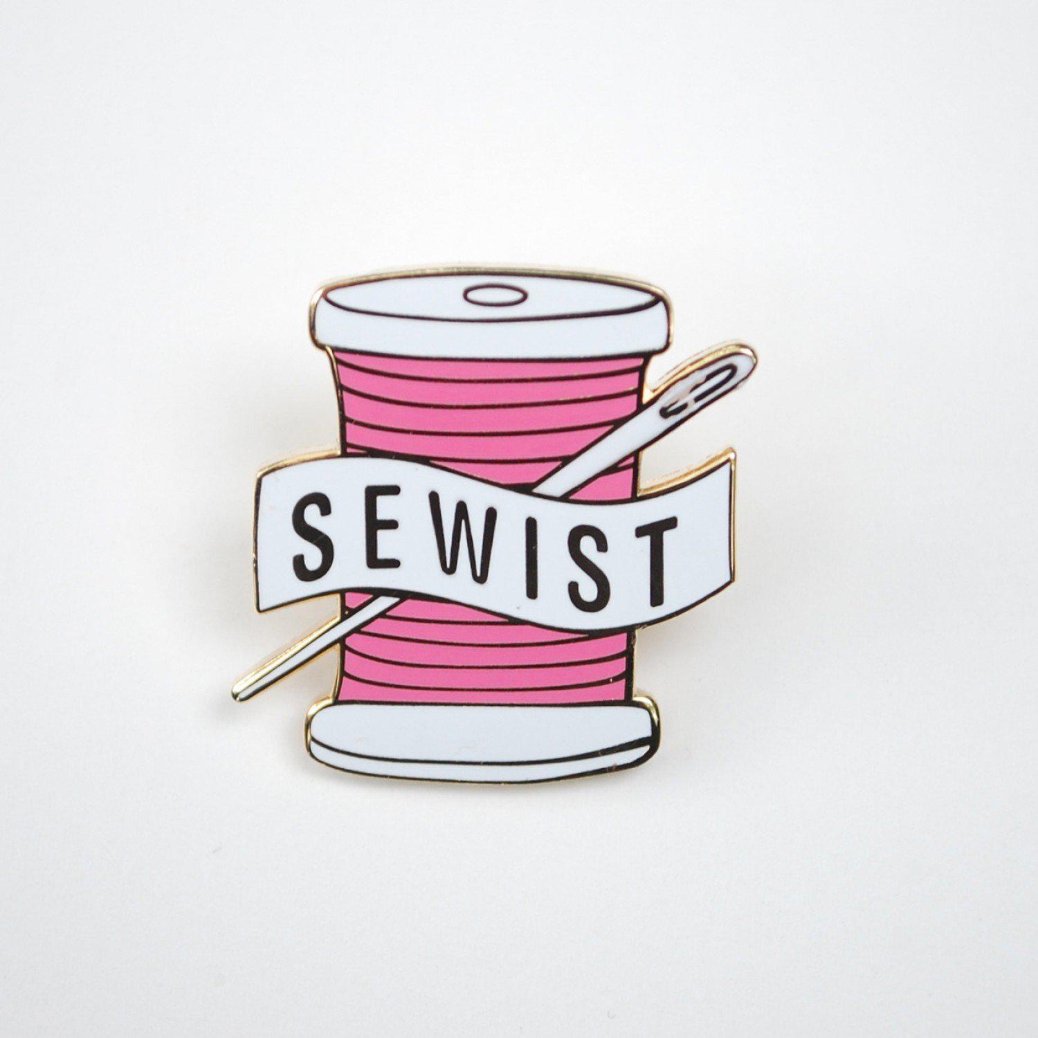 Sewist Pin Pink-Abby Glassenberg Designs-My Favorite Quilt Store