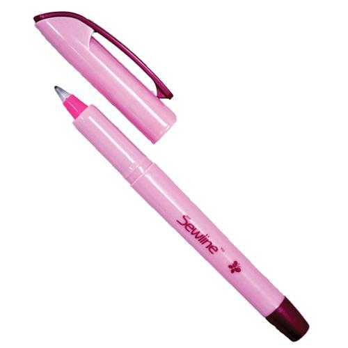 Sewline Trio Fabric Pencil - White, Black, Pink