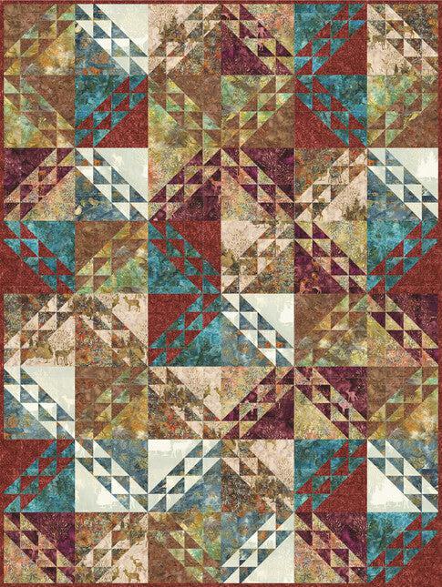 Shattered Quilt Pattern - Free Pattern Download-Robert Kaufman-My Favorite Quilt Store