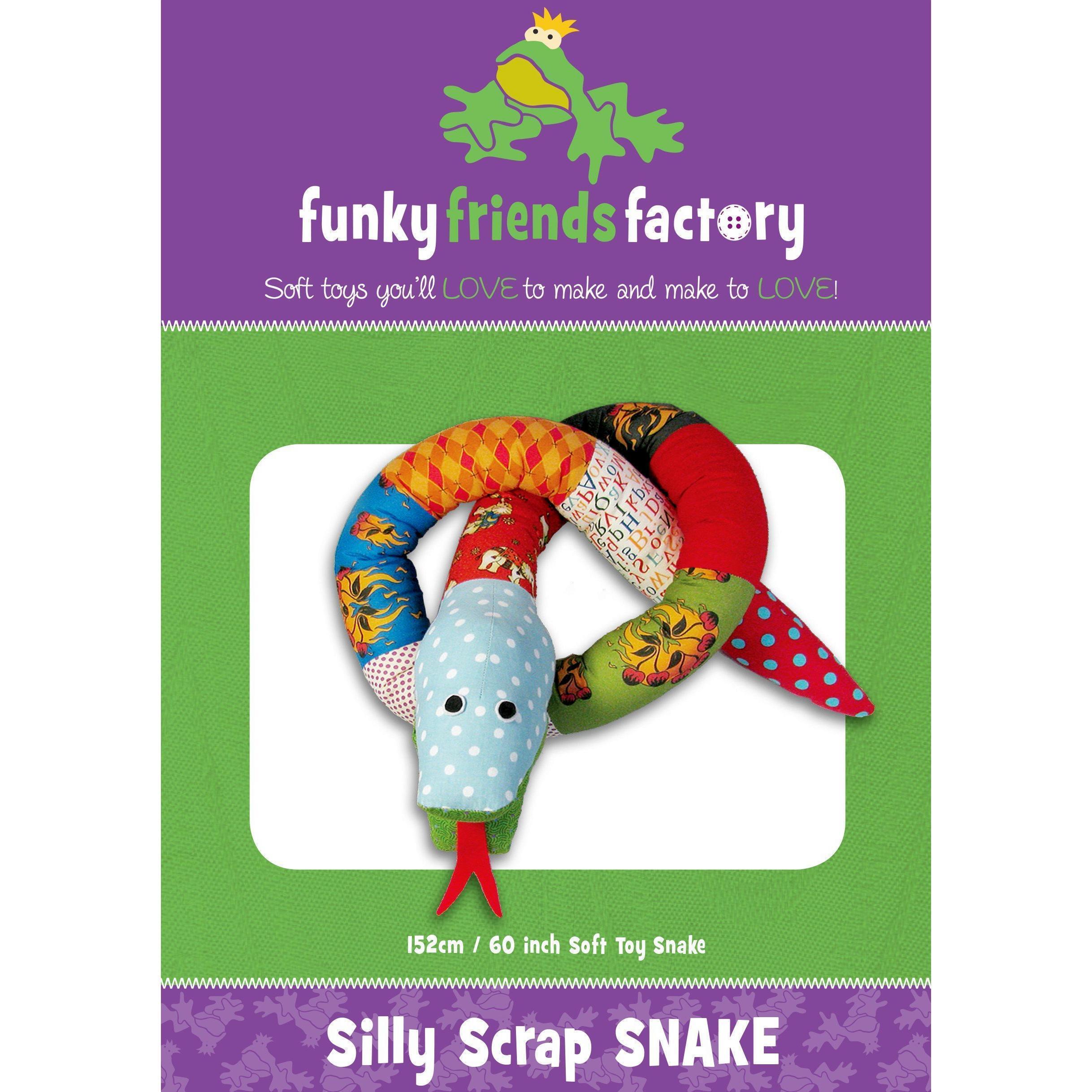 Silly Scrap Snake Funky Friends Factory Pattern