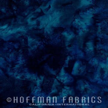 Skipper Batik Watercolor Fabric-Hoffman Fabrics-My Favorite Quilt Store