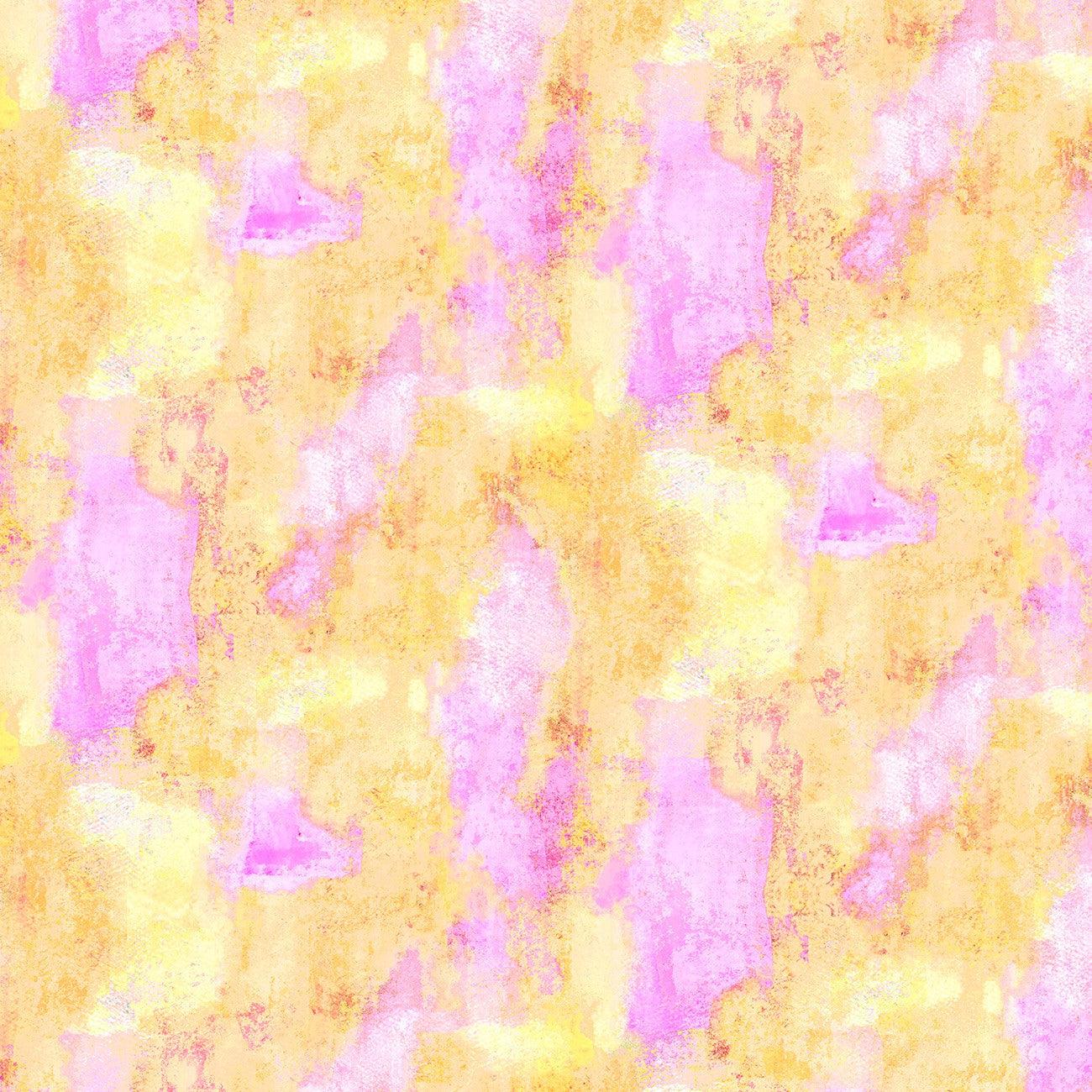 Songbird Serenade Yellow Texture Fabric