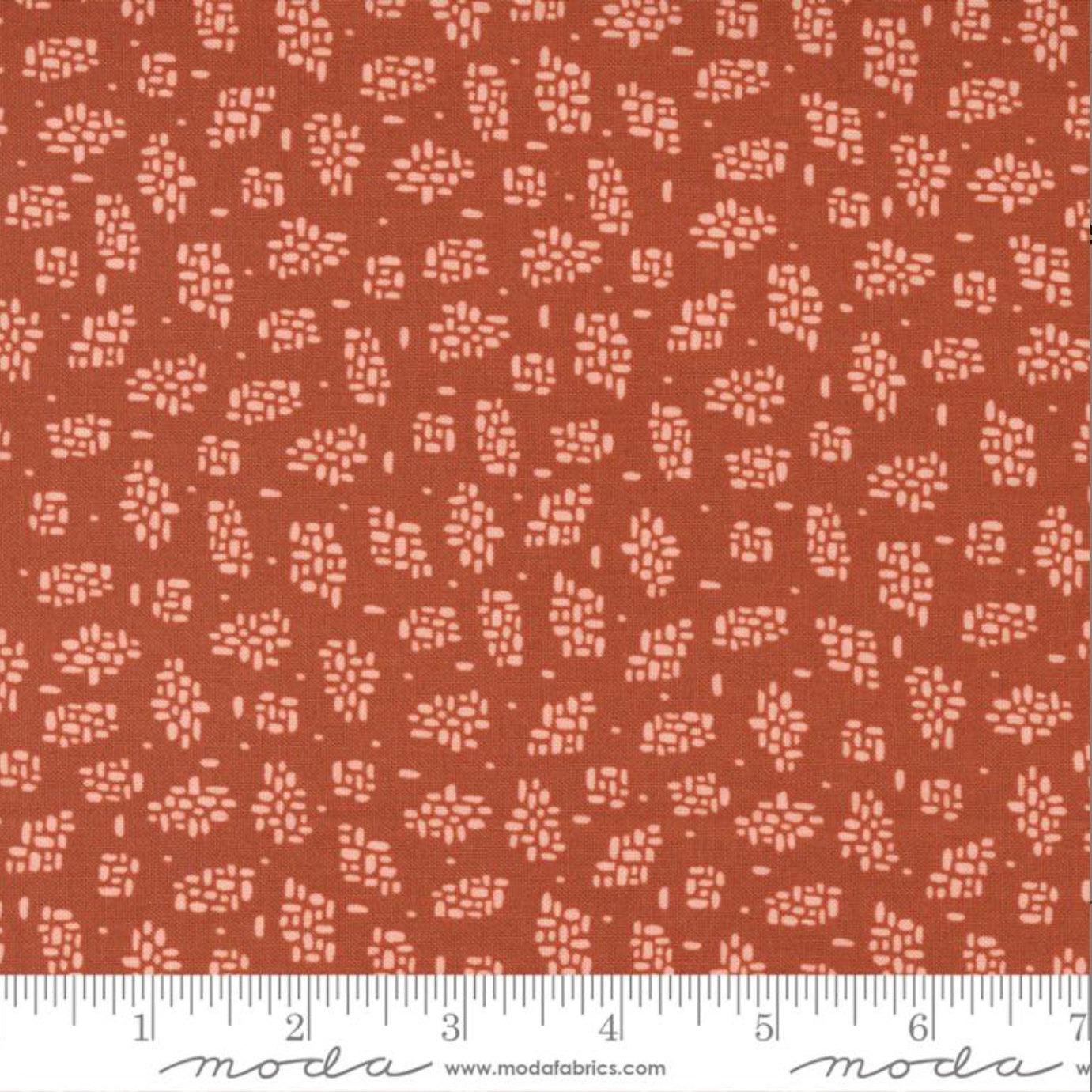 Songbook A New Page Rust Stone Path Fabric-Moda Fabrics-My Favorite Quilt Store