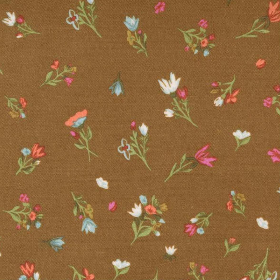Songbook A New Page Sienna Blessings Flow Small Floral Fabric