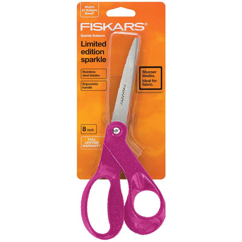 Sparkle Berry 8" Bent Scissors-Fiskars-My Favorite Quilt Store