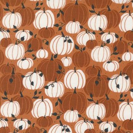 Spellbound Orange Pumpkin Patch Fabric-Moda Fabrics-My Favorite Quilt Store