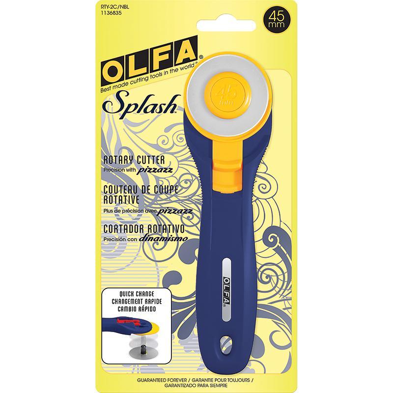 Splash Navy Olfa 45MM Rotary Cutter