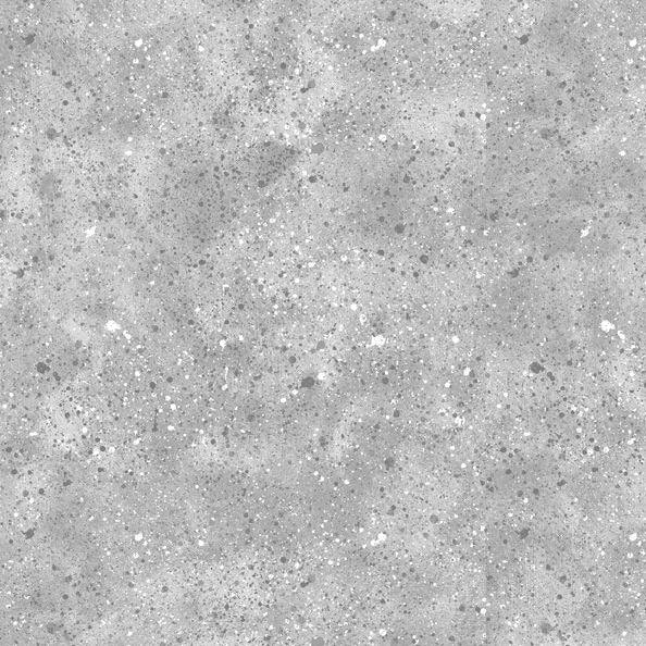 Splatter Texture Gray 108" Wide Back Fabric-Wilmington Prints-My Favorite Quilt Store