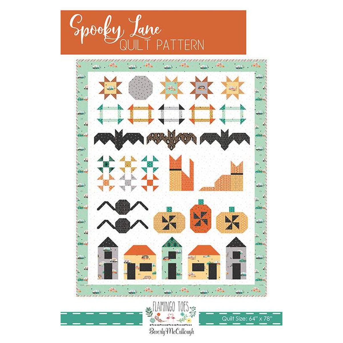 Spooky Lane Quilt Pattern-Riley Blake Fabrics-My Favorite Quilt Store