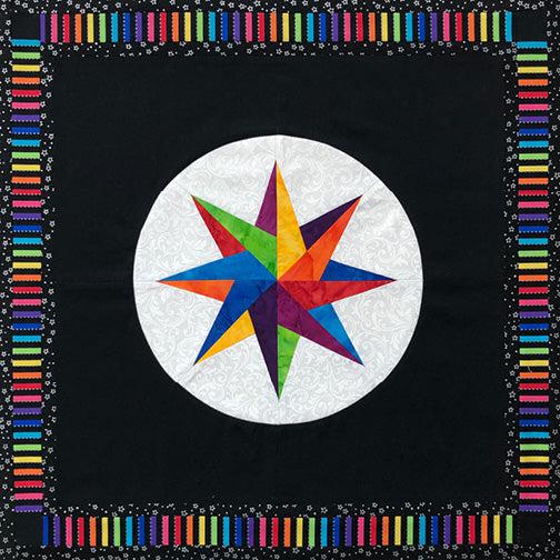 Starlight Multi Bright Beginner Quilt Kit