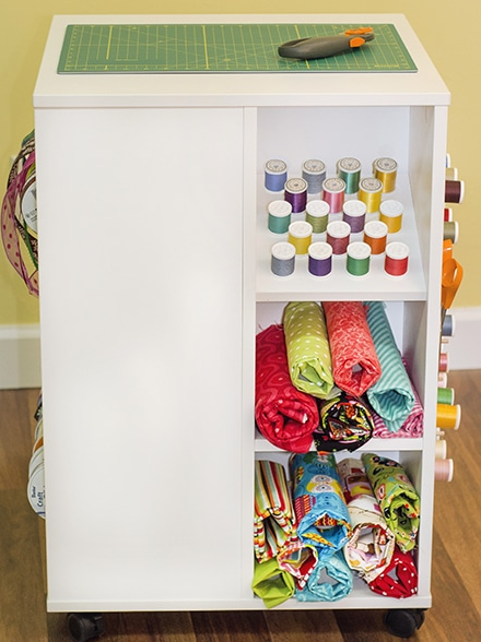 Storage Cube Craft Organizer-Arrow Classic Sewing Furniture-My Favorite Quilt Store