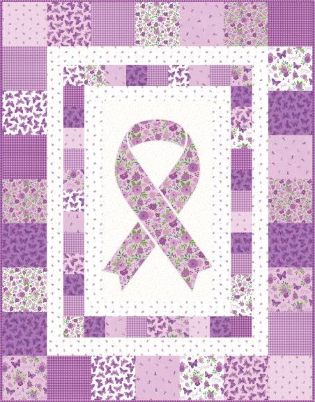 Strength in Lavender Hope Quilt Pattern - Free Digital Download-Riley Blake Fabrics-My Favorite Quilt Store