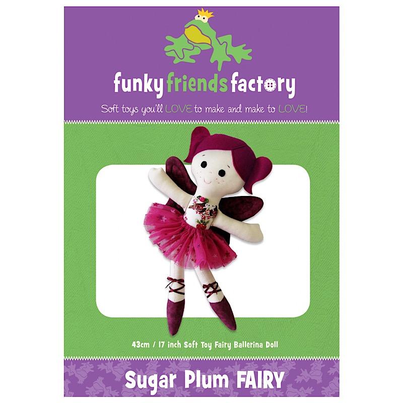 Sugar Plum Fairy Funky Friends Factory Pattern-Funky Friends Factory-My Favorite Quilt Store