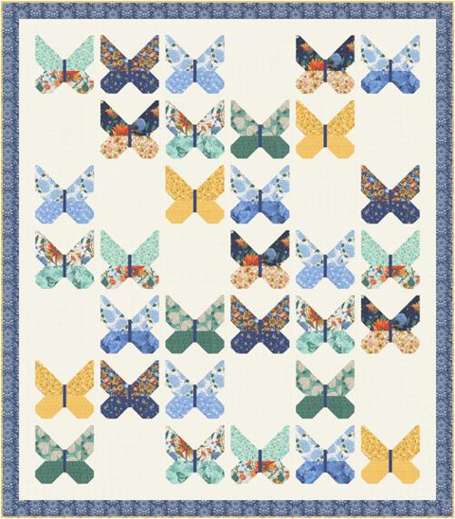 Sundance Winging It Quilt Kit-Moda Fabrics-My Favorite Quilt Store