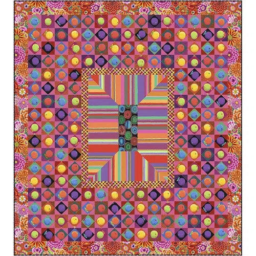 Sunset Boulevard Quilt Pattern-Free Spirit Fabrics-My Favorite Quilt Store