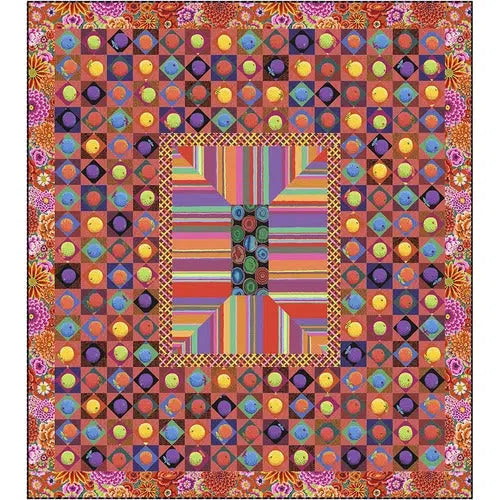 Sunset Boulevard Quilt Pattern-Free Spirit Fabrics-My Favorite Quilt Store