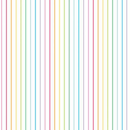 Sunshine Boulevard White Multi Stripe Fabric-Riley Blake Fabrics-My Favorite Quilt Store