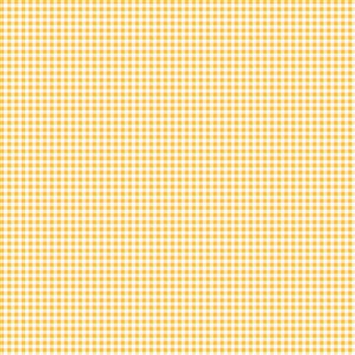 Susybee Basic Yellow Gingham Check Fabric