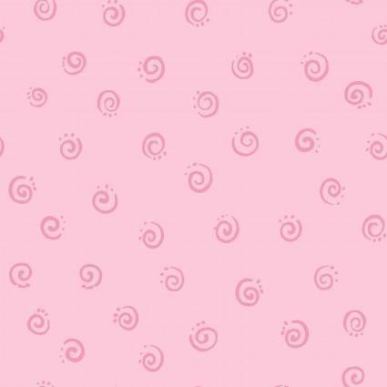 Susybee Pink Squiggles Fabric-Susybee-My Favorite Quilt Store