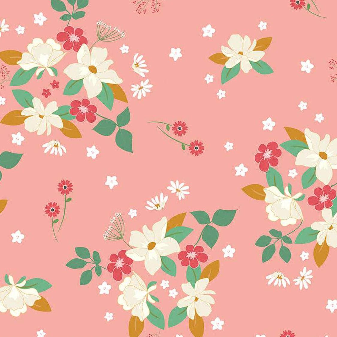 Sweet Acres Apricot Main Fabric-Riley Blake Fabrics-My Favorite Quilt Store