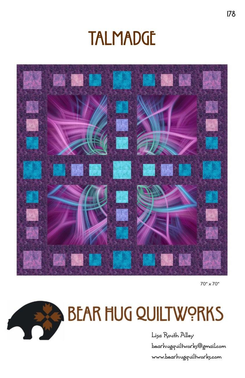 Talmadge Quilt Pattern-Bear Hug Quiltworks-My Favorite Quilt Store