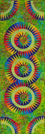 The Four Seasons: Spring Batik Table Runner Quilt Kit-Anthology Fabrics-My Favorite Quilt Store
