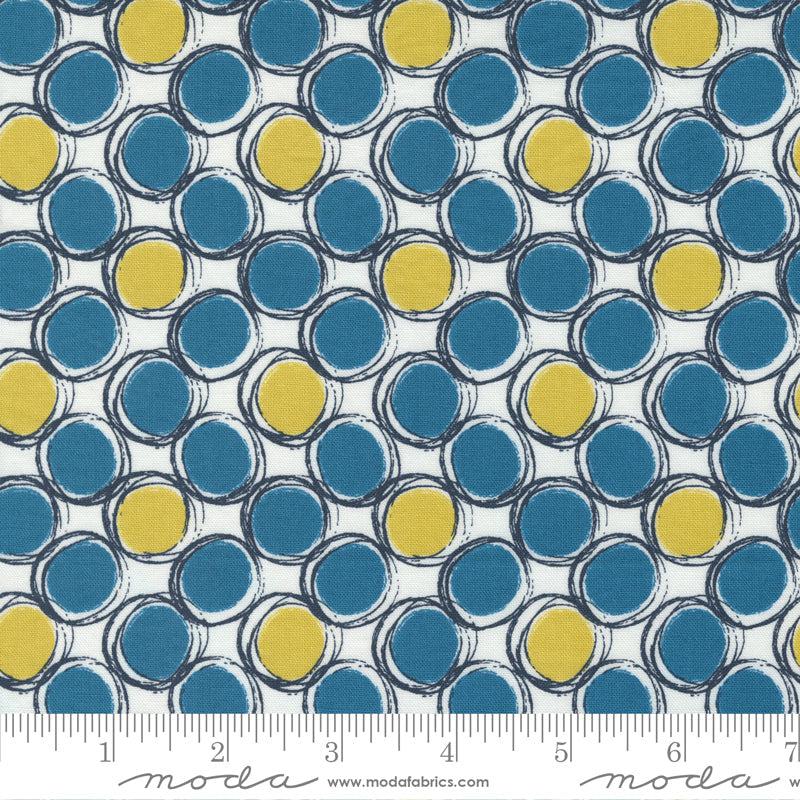 The Lookout Horizon Rockpool Circles Fabric-Moda Fabrics-My Favorite Quilt Store