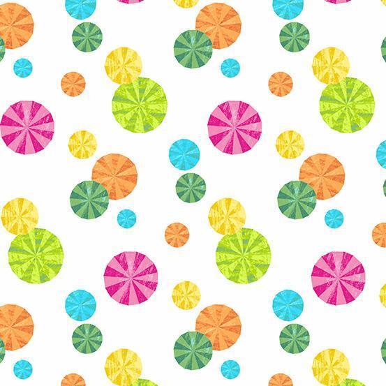 The Very Hungry Caterpillar: In The Garden Day Parasol Party Fabric