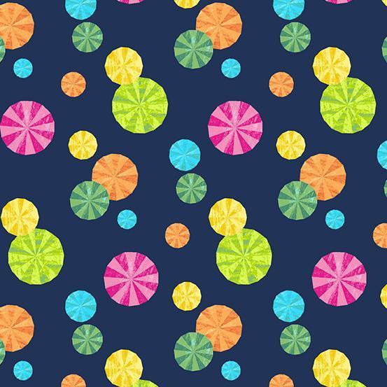 The Very Hungry Caterpillar: In The Garden Night Parasol Party Fabric