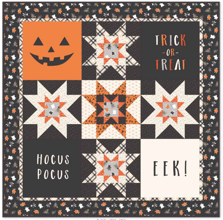 Trick or Treat Panel Quilt Kit