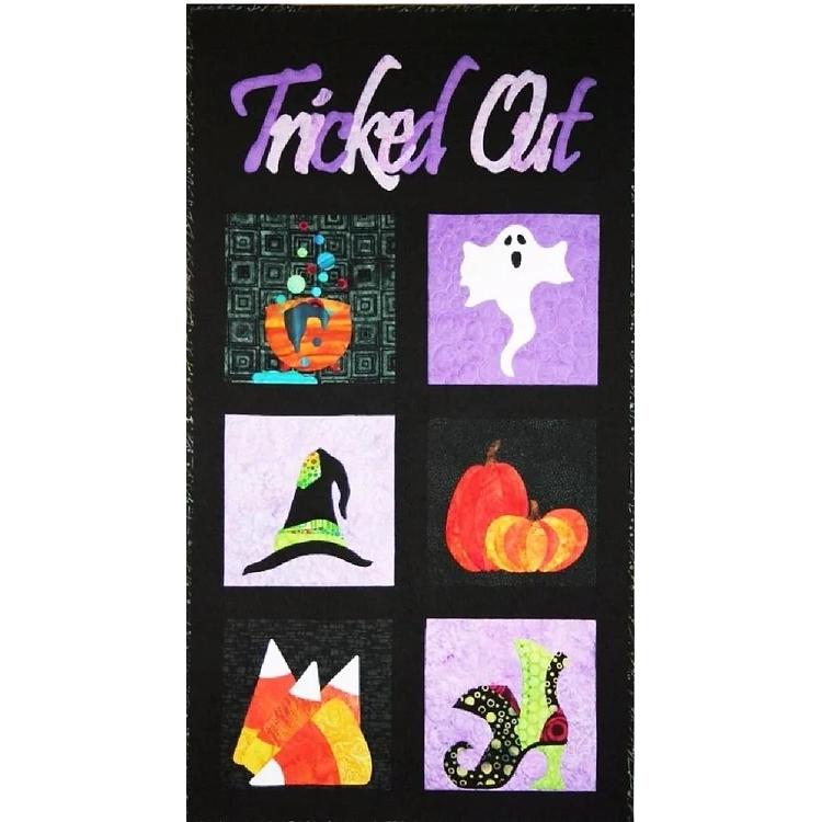 Tricked Out Applique Quilt Pattern-Swan Amity Studios-My Favorite Quilt Store