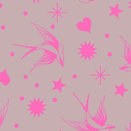 Cosmic Pink Specialty Thread Hearts
