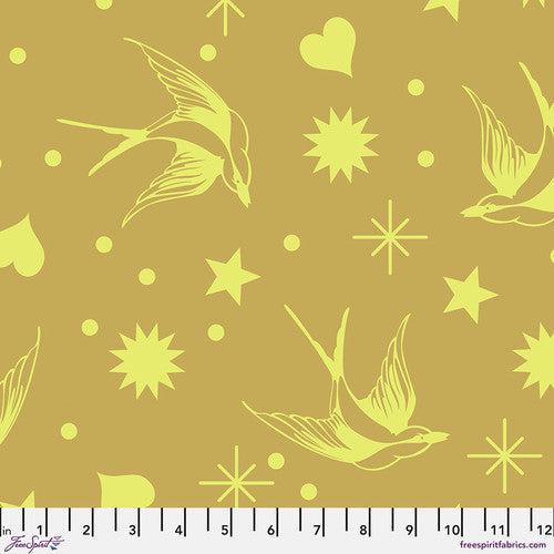 True Colors Neon Moonbeam Fairy Flakes Fabric-Free Spirit Fabrics-My Favorite Quilt Store