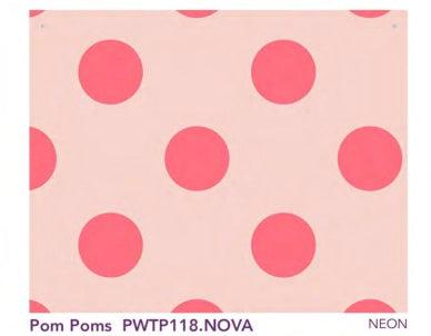 True Colors Neon Nova Pom Poms Fabric-Free Spirit Fabrics-My Favorite Quilt Store