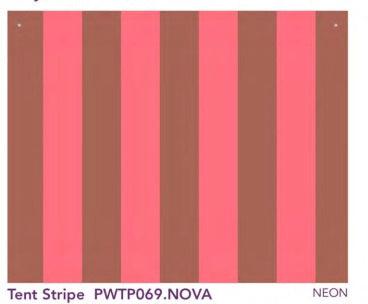 True Colors Neon Nova Tent Stripe Fabric-Free Spirit Fabrics-My Favorite Quilt Store