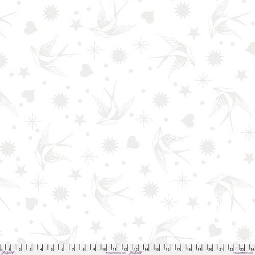 True Colors Snowfall Fairy Flakes XL 108" Fabric-Free Spirit Fabrics-My Favorite Quilt Store