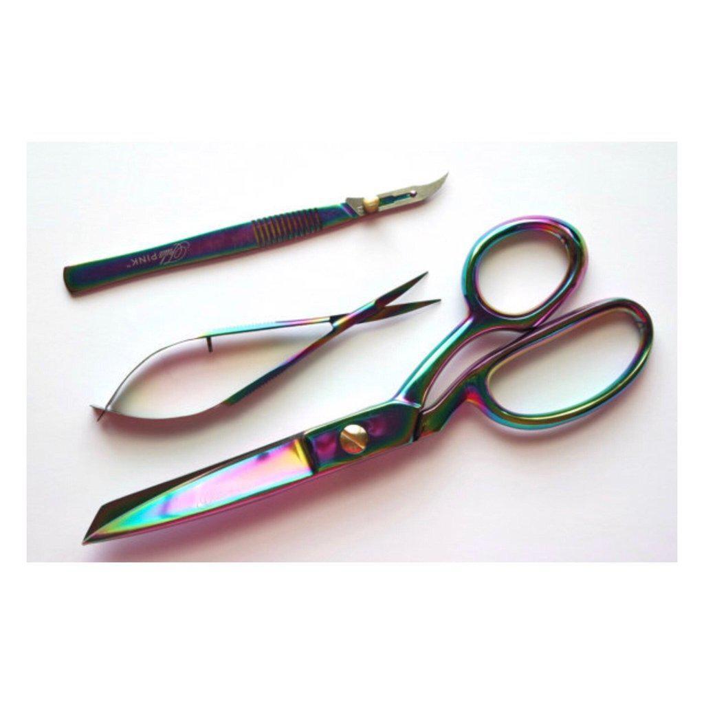 Tula Pink Micro Serrated Duckbill Scissors – Artistic Artifacts