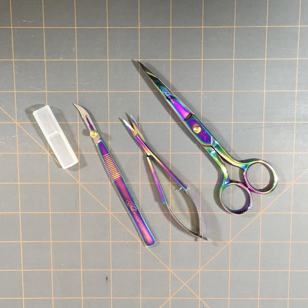 Tula Pink Hardware Sewing Basket Scissor Set-Tula Pink Hardware-My Favorite Quilt Store