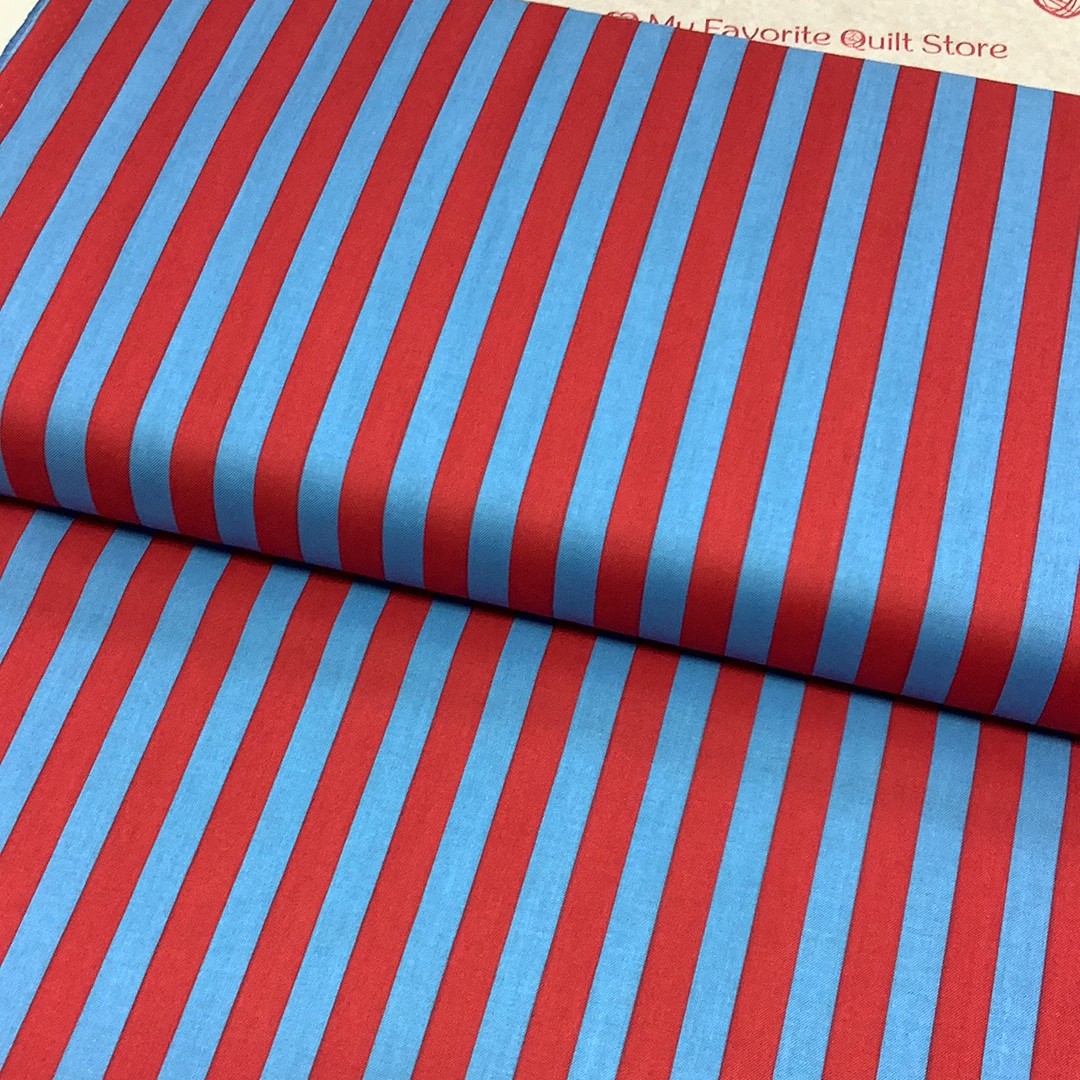 Tula's True Colors Lupine Tent Stripe Fabric-Free Spirit Fabrics-My Favorite Quilt Store