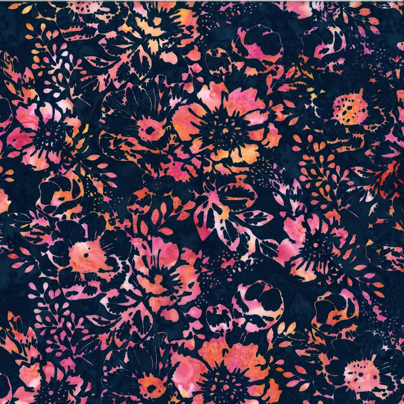 Up With the Sun Blooms Floral Blooms Bali Batik Fabric