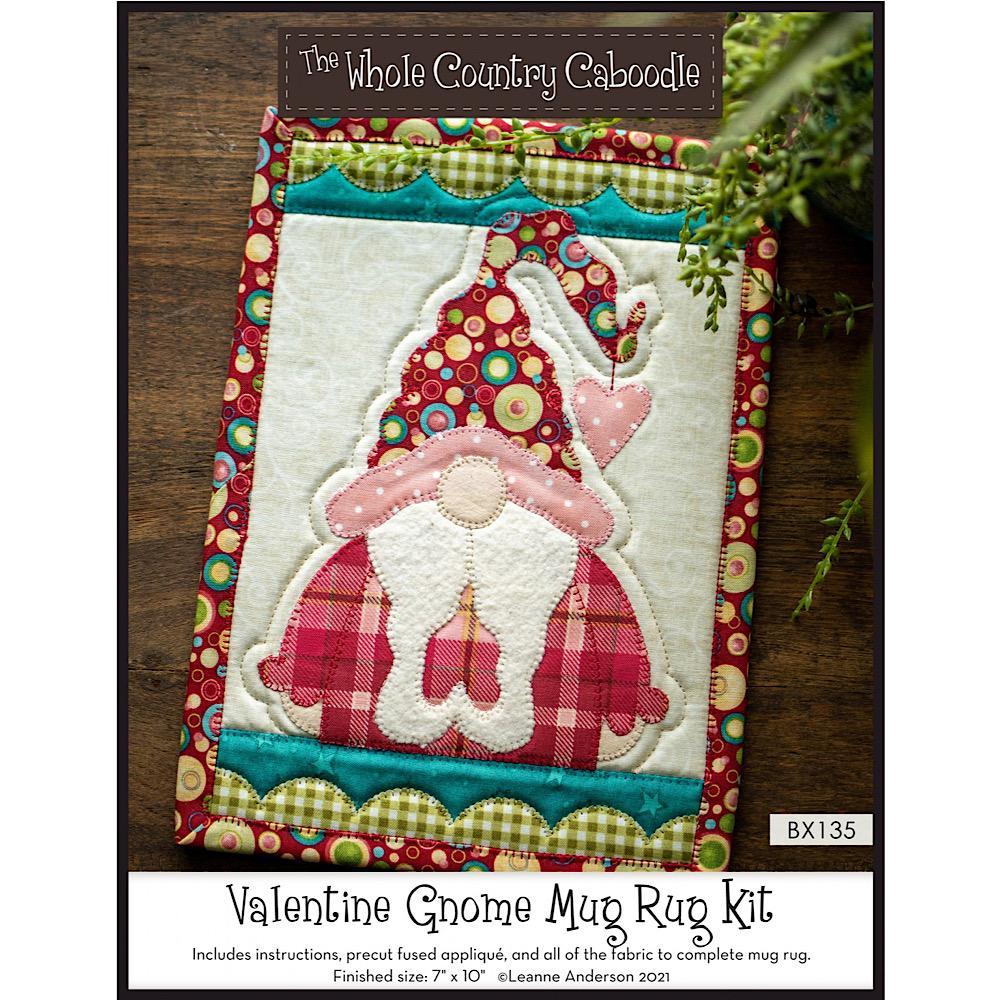 Valentine Gnome Mug Rug Kit