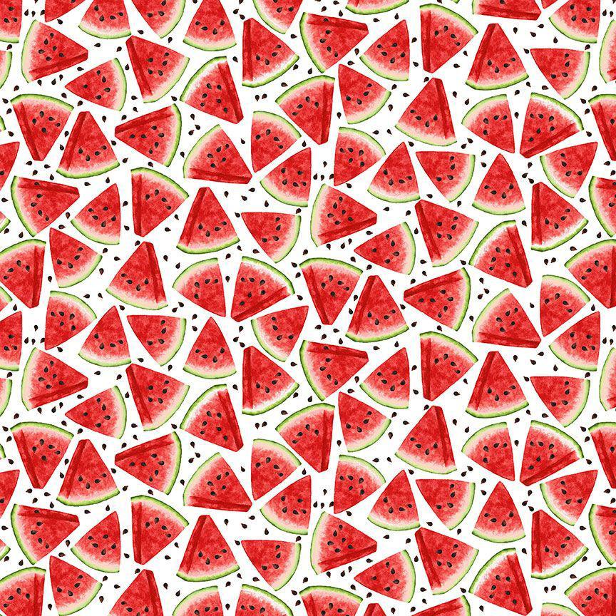 Watermelon Fabric Bundles (10 pieces) by Timeless Treasures (FQ, 1/2 yard &  1 yard choices)