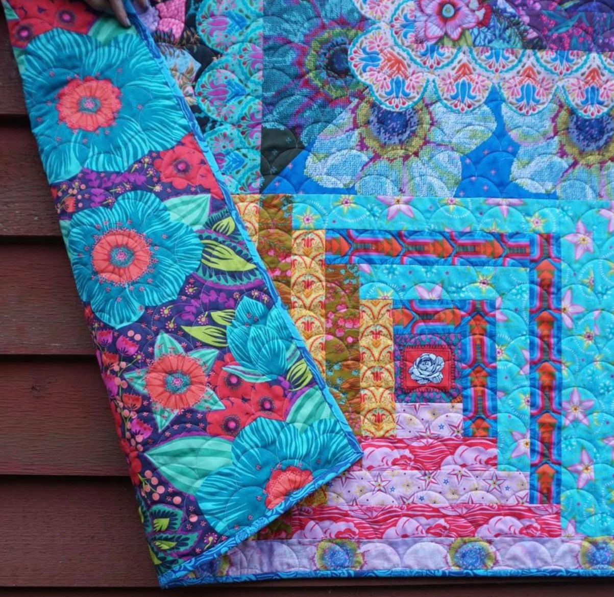 Welcome Home Quilt Kit-Free Spirit Fabrics-My Favorite Quilt Store